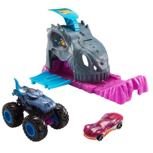 Hot Wheels Monster Trucks Fırlatıcılı Oyun Seti GKY01-GVK00